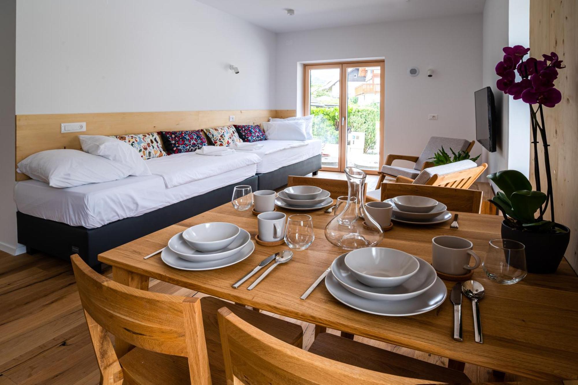 Appartement Lucka Bled Quiet Location, Free Bikes, Big Garden, Doctor Extérieur photo
